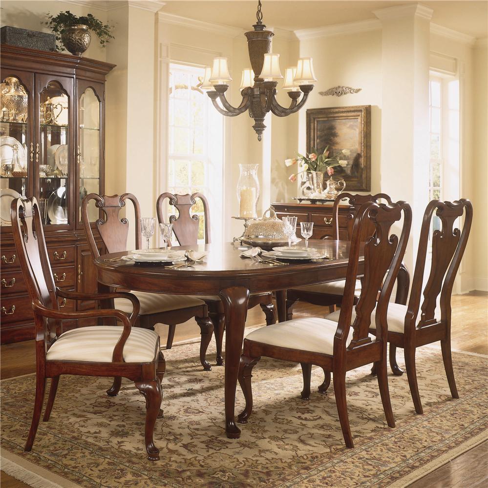 Traditional dining room table and chairs hot sale